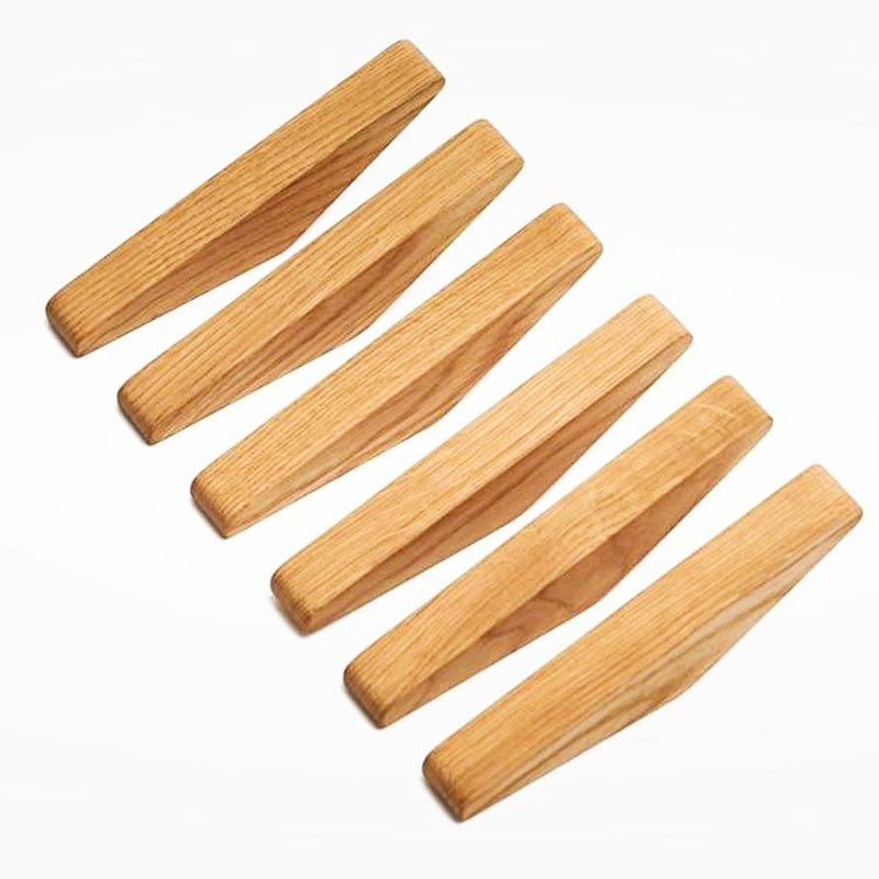 Patère Bois Naturel par (Lot 3 de)