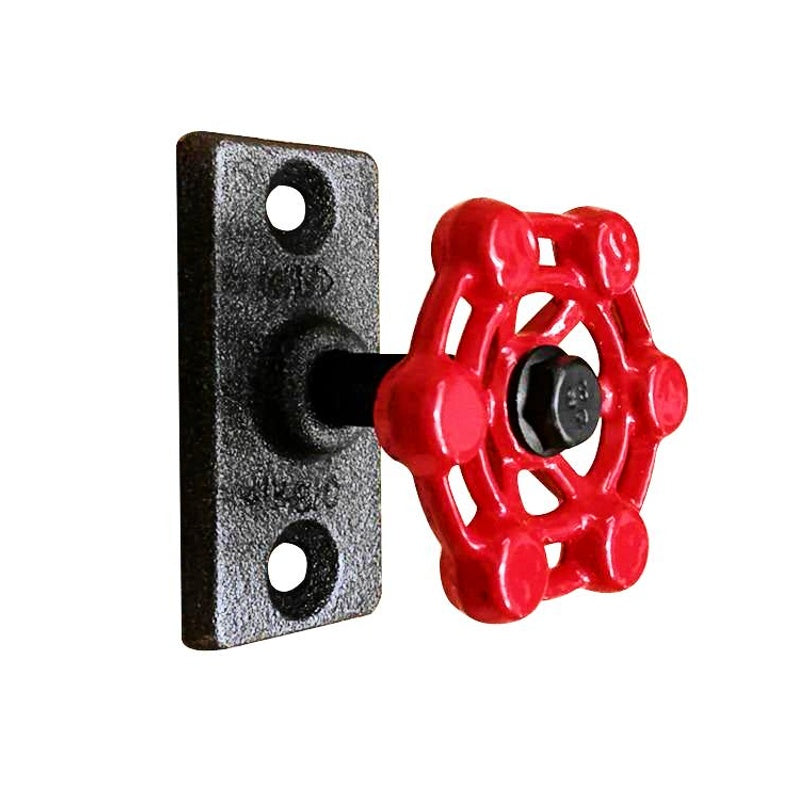 Patère rouge industrielle Robinet