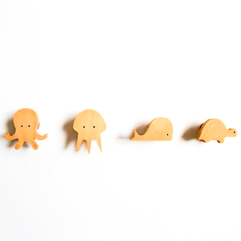 Porte manteau bébé Animaux comiques marins