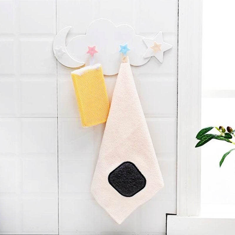 Porte Manteau Lune Bébé Nuage et