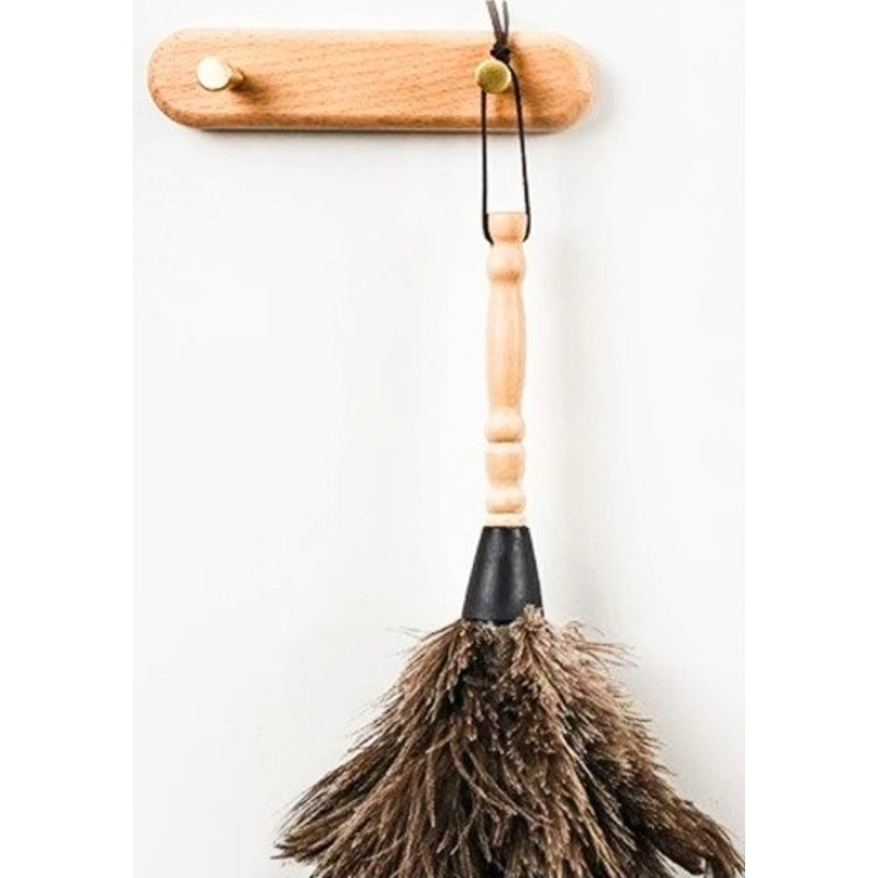 Porte Manteau Mural Bois rotin Clair bambou et