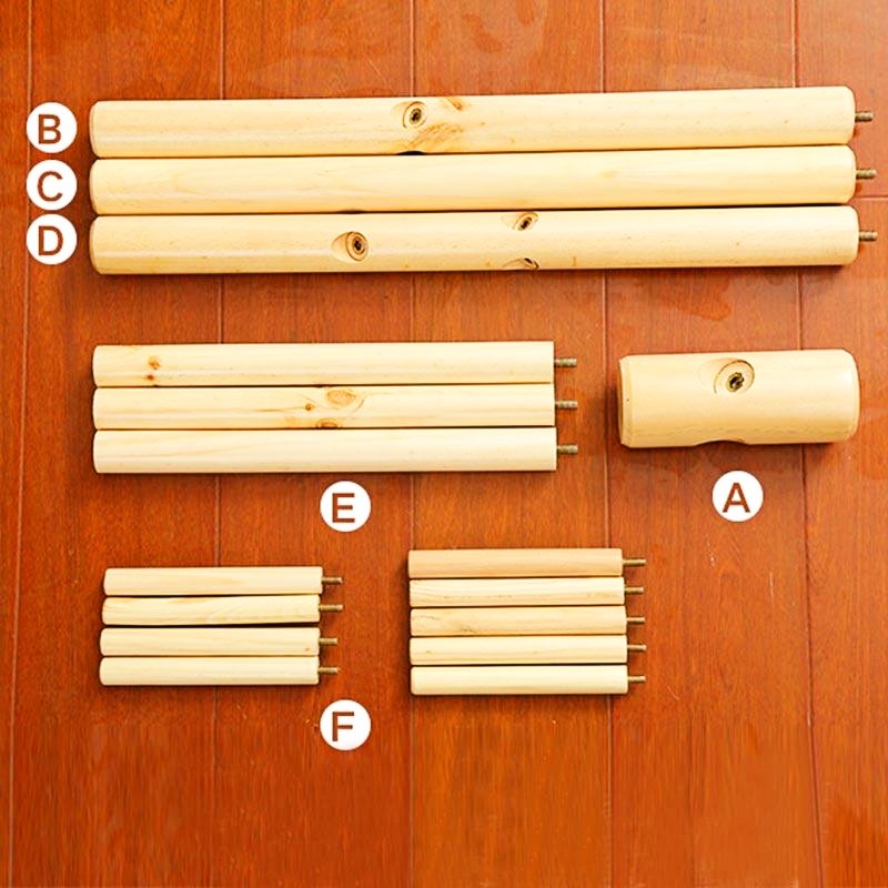 Porte manteau perroquet clair scandinave bois