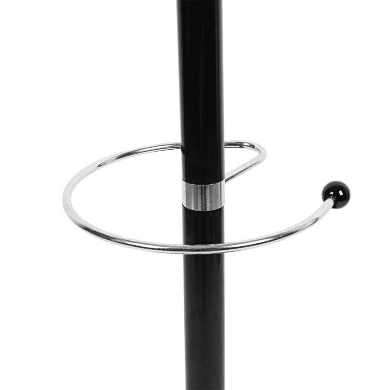 Porte manteau perroquet noir avec porte parapluie