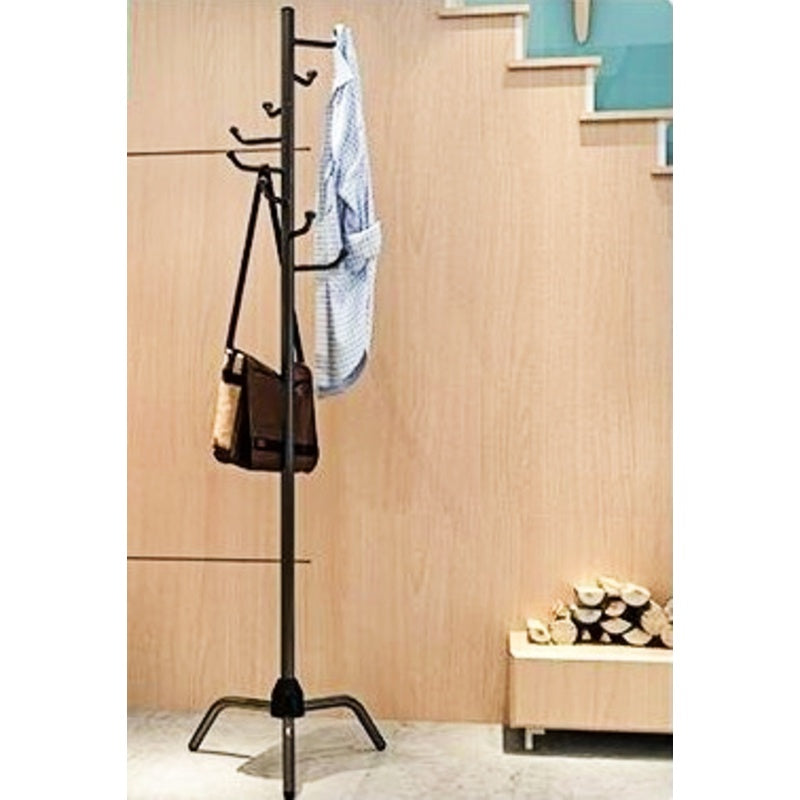 Porte manteau perroquet noir en métal