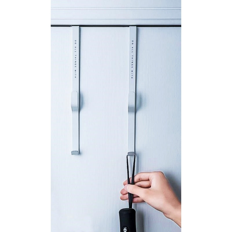 Porte Manteau pour Porte Blanc « Do with all things »