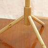 Porte manteau perroquet scandinave bois foncé