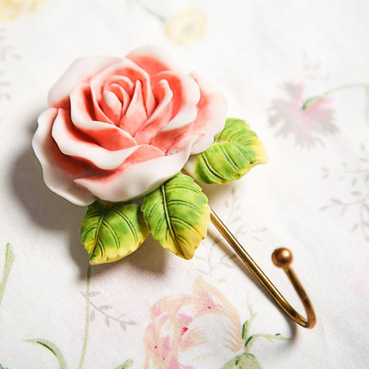 Crochet Rose Mural Fleur 