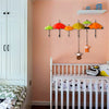 Forgé Porte Manteau Mural Design Parapluie Fer
