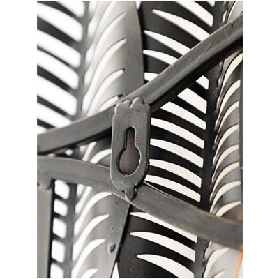 Porte Manteau forgé Mural Design Moderne Feuilles en fer