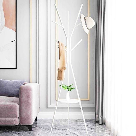 Porte-Manteau Métal Arbre sur Pied en 