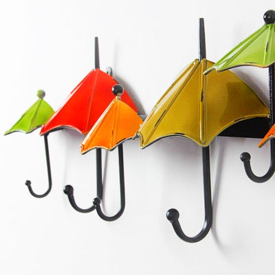 Porte Manteau Mural Design Forgé Parapluie Fer