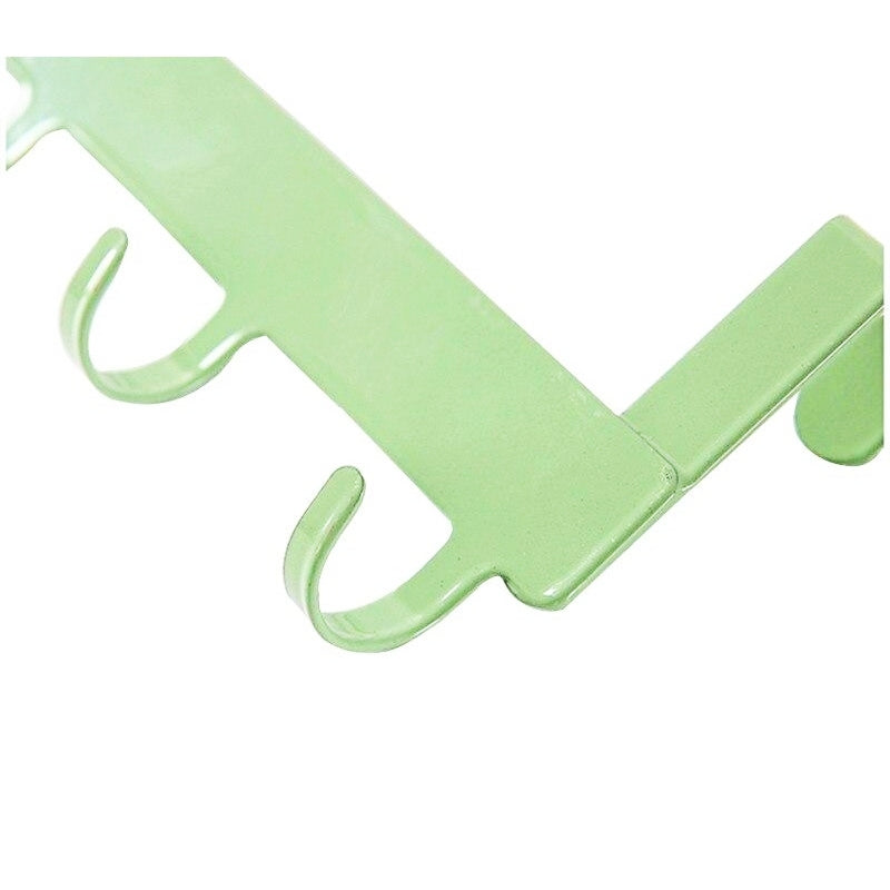 Porte Manteau pour Porte Métal Vert Pastel