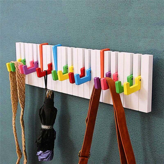 Porte multicolore manteau fille Piano 